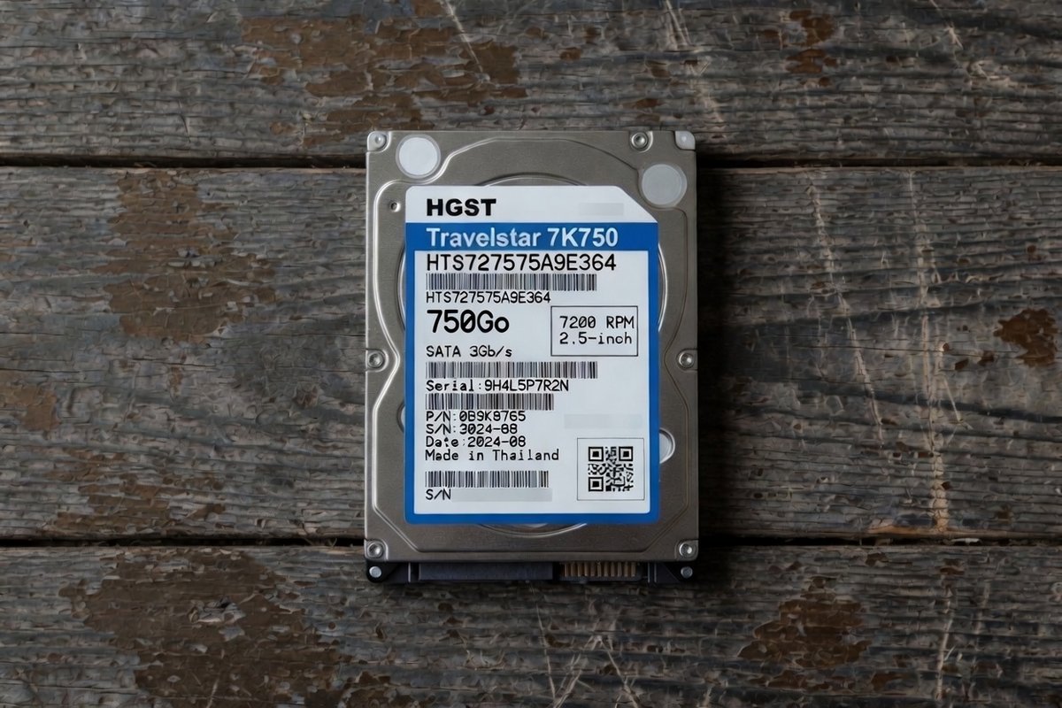 Disque dur Seagate Momentus 750 Go 2,5 pouces